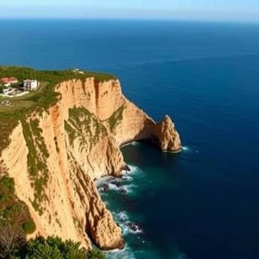 Acantilados escarpados de la Costa Brava con vistas al mar